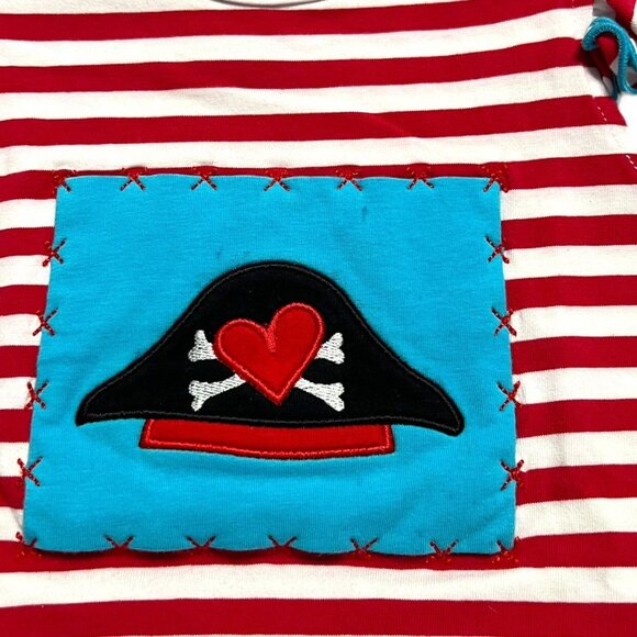 Castles & Crowns 12m Pirate Appliqué Shirt & Shorts Set - Picture 3 of 9